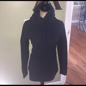 Nike black cowl neck hoodie